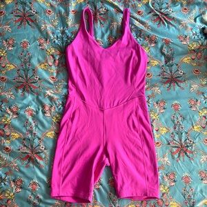 Lululemon Align Body Suit, Size 6, Sonic Pink